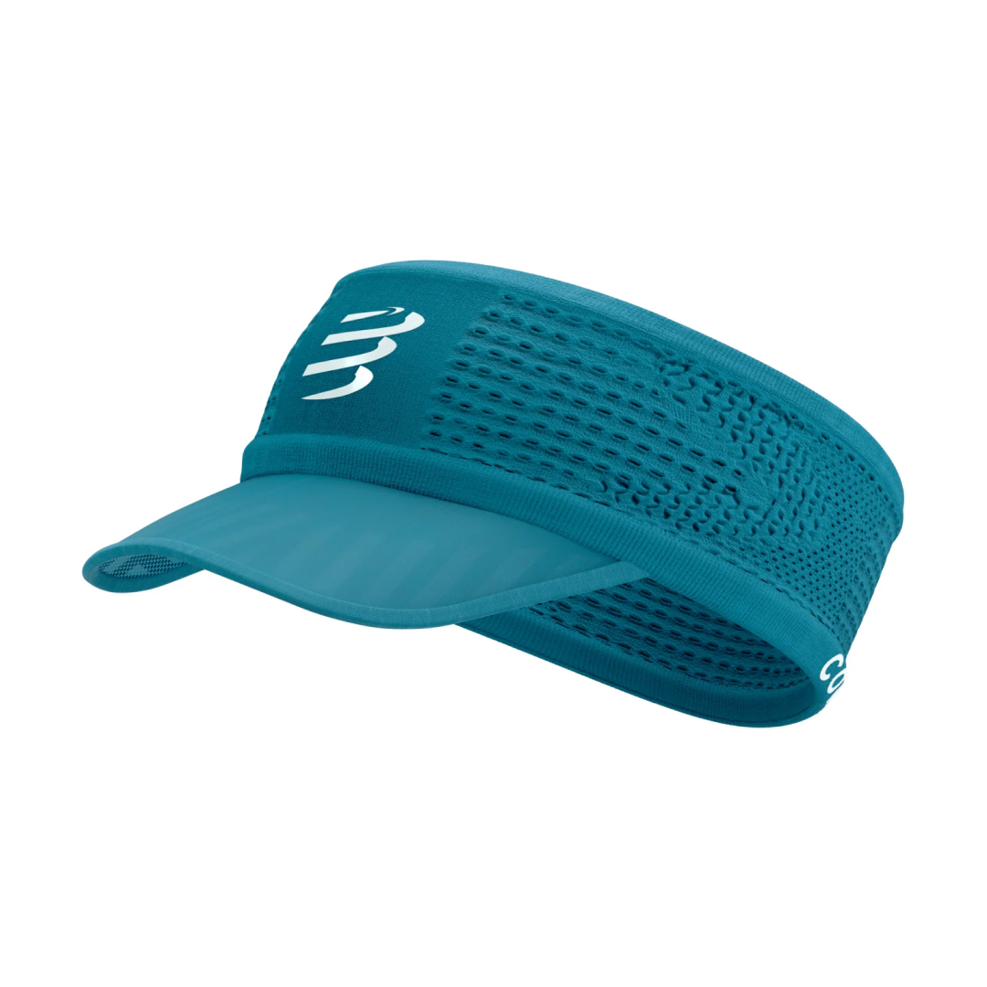 Cinta Azul Para El Pelo + Visor  Para Protección Completa Compressport